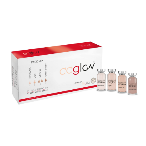CCGLOW INLAB MEDICAL PACK MIX (1 porcellana, 1 luce, 2 medie, 1 marrone